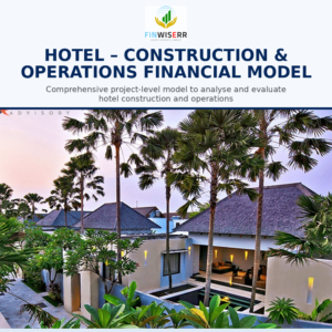 Hotel financial model in Excel