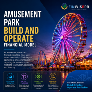 Amusement park financial model in Excel
