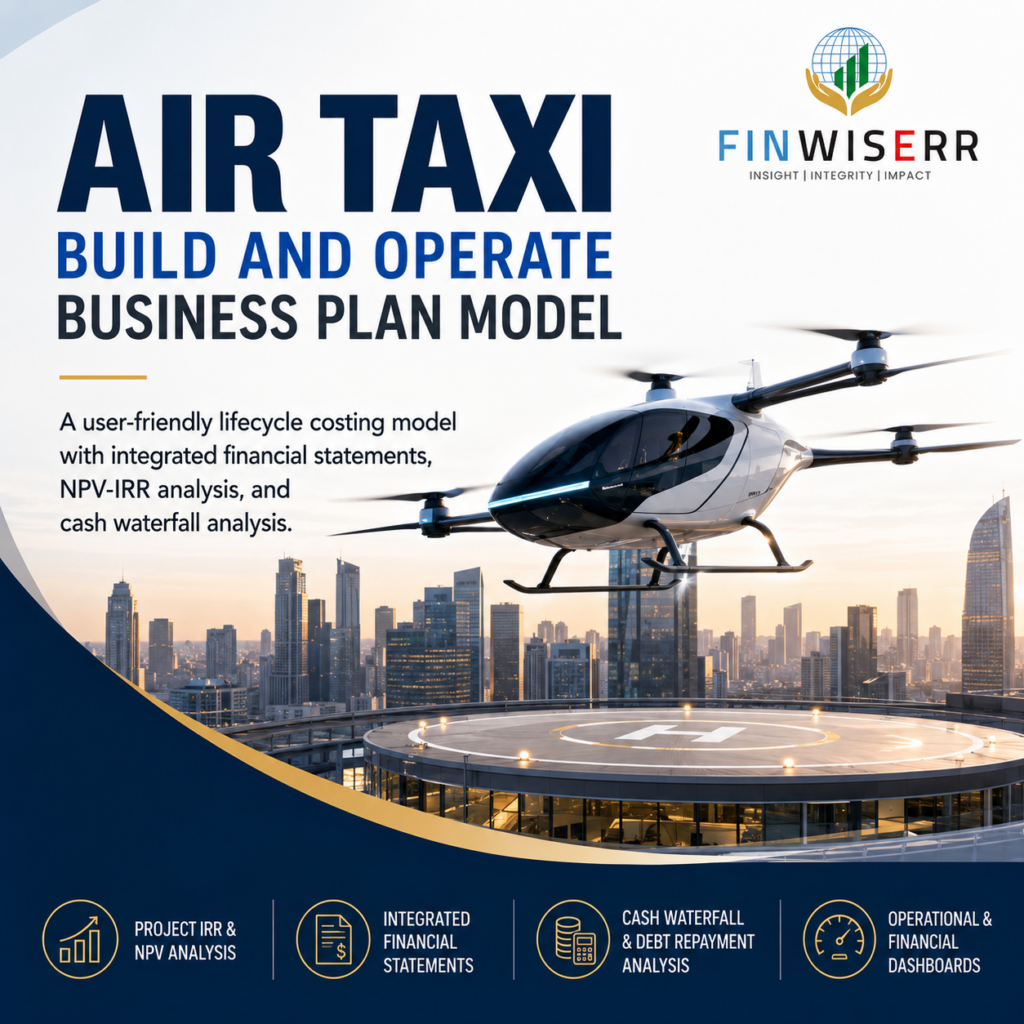 Air Taxi financial model in Excel