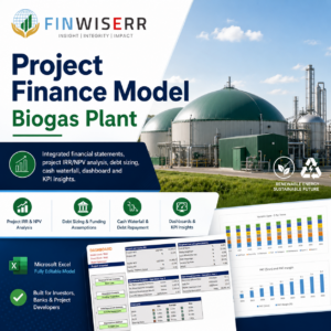 Biogas plant financial model in Excel