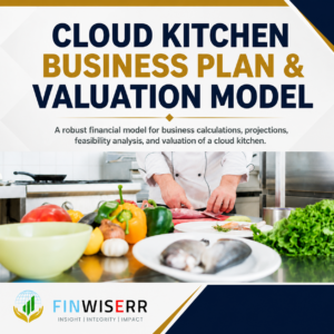 Cloud kitchen financial model in Excel