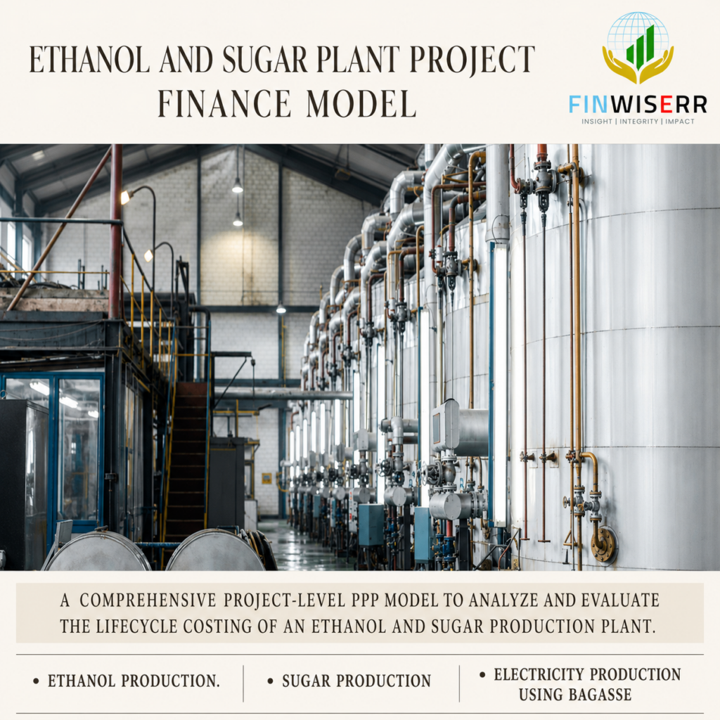 Ethanol plant financial model in Excel