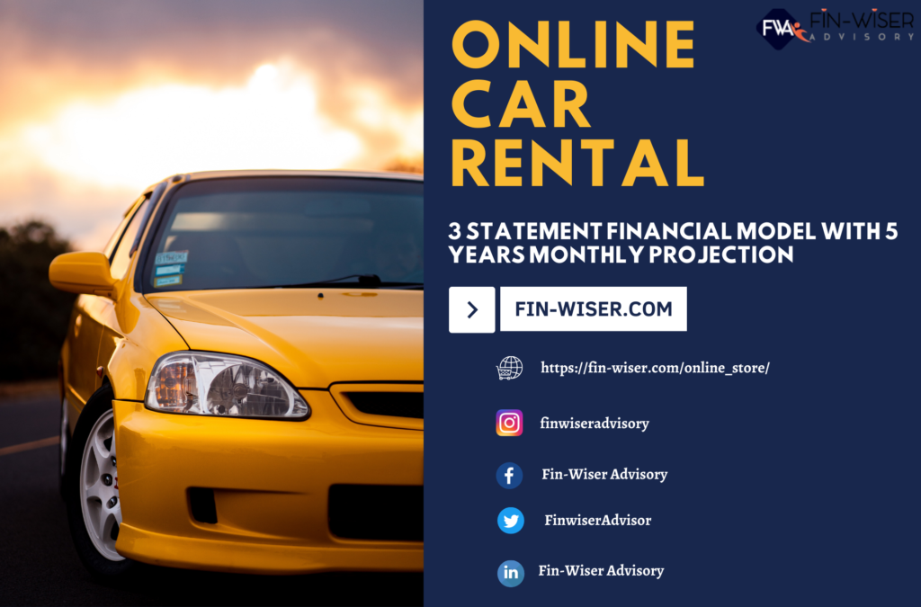 Car Rental Financial Model – Subscription Platform in Excel