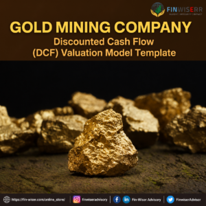Gold Mining Financial Model – DCF Valuation Template in Excel