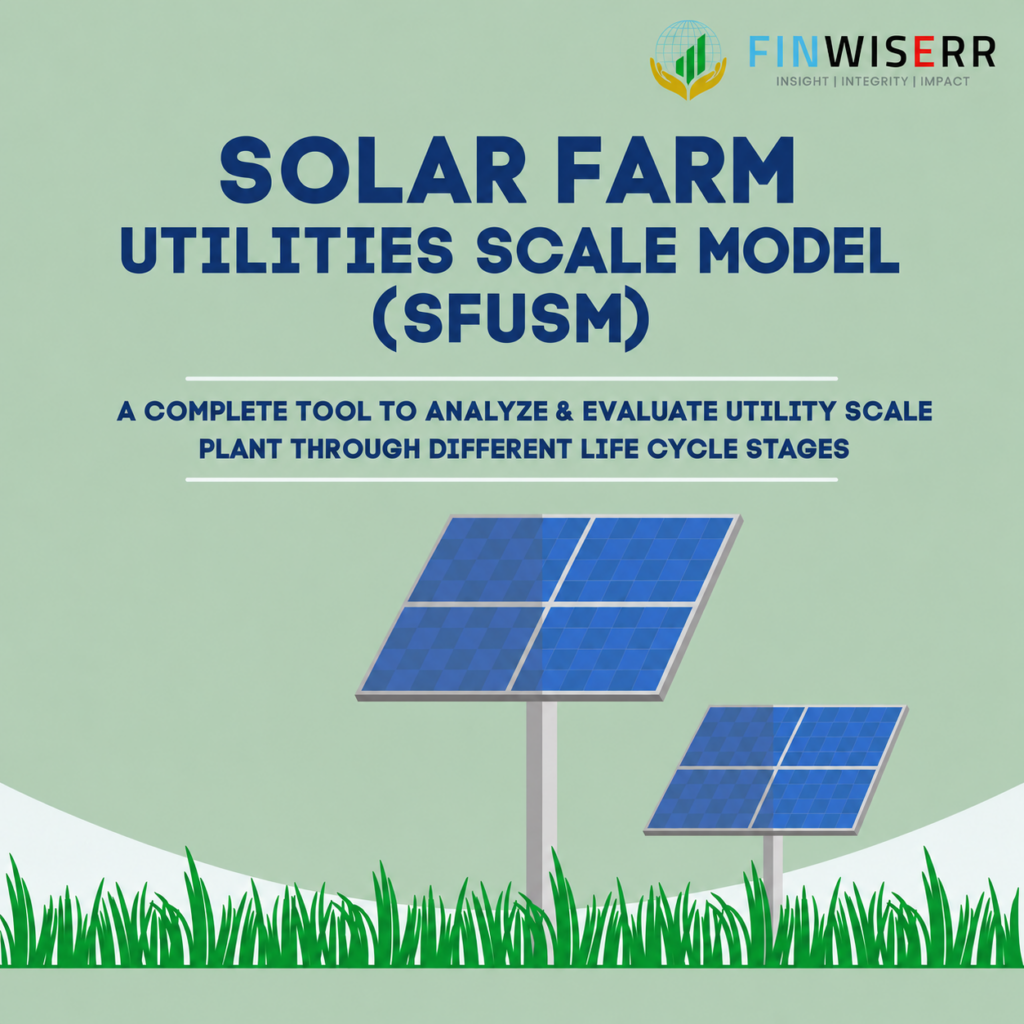 Solar PV financial model in Excel