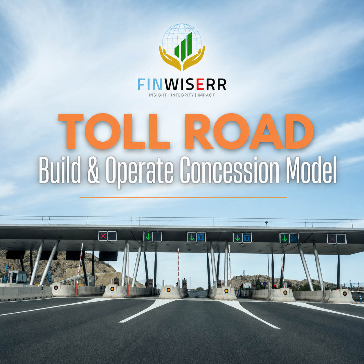 TR-0 Toll road financial model in Excel