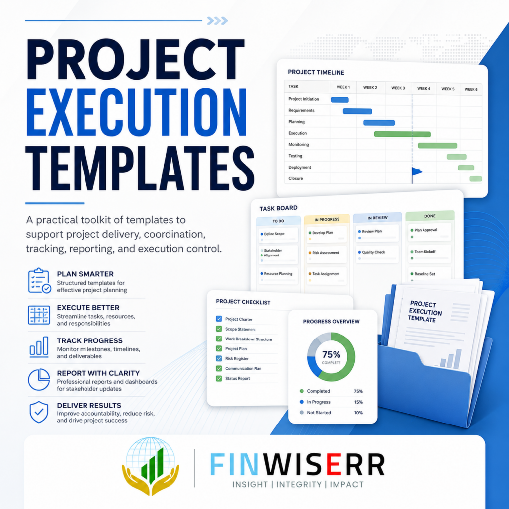 Project execution templates in Word