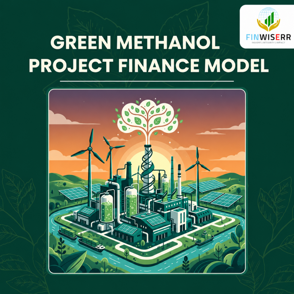 Green methanol financial model in Excel