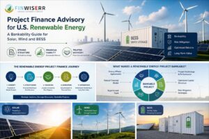 Renewable energy project finance advisory for U.S. solar, wind and BESS projects.
